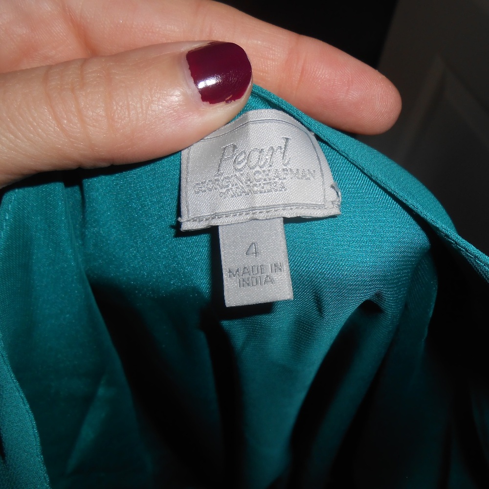 Turquoise Dress - Picture 3 of 5